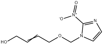 4-[(2-Nitro-1H-imidazol-1-yl)methoxy]-2-buten-1-ol Struktur