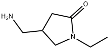 4-(AMinoMethyl)-1-ethyl-2-pyrrolidinone Struktur