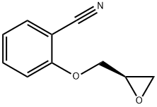 (R)-2-(OXIRAN-2-YLMETHOXY)BENZONITRILE Struktur