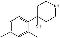 4-(2,4-DIMETHYL-PHENYL)-PIPERIDIN-4-OL Struktur