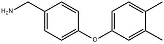 [4-(3,4-dimethylphenoxy)phenyl]methanamine Struktur