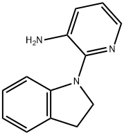 2-(2,3-Dihydro-1H-indol-1-yl)-3-pyridinylamine Struktur