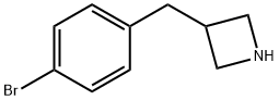 3-[(4-BroMophenyl)Methyl]azetidine Struktur