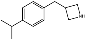 3-[(4-Isopropylphenyl)Methyl]azetidine Struktur