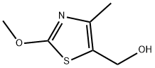 5-Thiazolemethanol,  2-methoxy-4-methyl- Struktur