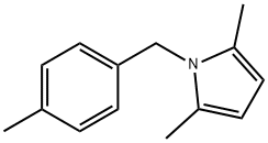 2,5-dimethyl-1-[(4-methylphenyl)methyl]-1H-pyrrole Struktur