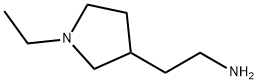 2-(1-Ethyl-3-pyrrolidinyl)ethylamine Struktur