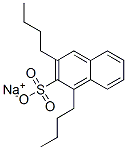 sodium dibutylnaphthalene-2-sulphonate  Struktur