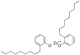 zinc bis(o-nonylphenolate) Struktur