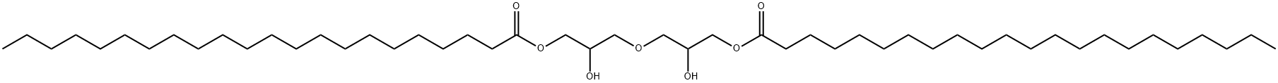 oxybis(2-hydroxypropane-3,1-diyl) didocosanoate  Struktur