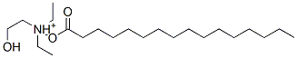 diethyl(2-hydroxyethyl)ammonium palmitate Struktur