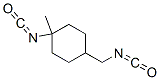 1-isocyanato-4-(isocyanatomethyl)-1-methylcyclohexane Struktur