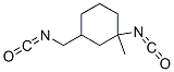 1-isocyanato-3-(isocyanatomethyl)-1-methylcyclohexane Struktur