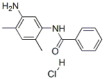 N-(5-amino-2,4-dimethylphenyl)benzamide monohydrochloride Struktur