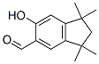 6-hydroxy-1,1,3,3-tetramethylindan-5-carbaldehyde Struktur