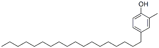 4-octadecyl-o-cresol Struktur