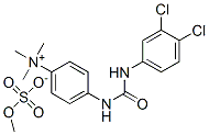 4-[[[(3,4-dichlorophenyl)amino]carbonyl]amino]-N,N,N-trimethylanilinium methyl sulphate Struktur