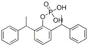 2,6-bis(1-phenylethyl)phenyl hydrogenphosphate  Struktur