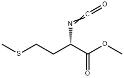 (S)-(-)-2-ISOCYANATO-4-(METHYLTHIO)BUTYRIC ACID METHYL ESTER Struktur