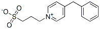 4-benzyl-1-(3-sulphonatopropyl)pyridinium Struktur