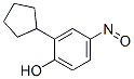 2-cyclopentyl-4-nitrosophenol  Struktur