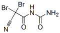 2,2-dibromo-N-carbamoyl-2-cyanoacetamide Struktur