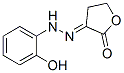 dihydrofuran-2,3-dione 3-[(2-hydroxyphenyl)hydrazone] Struktur