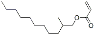 2-methylundecyl acrylate Struktur