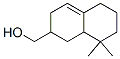 1,2,3,5,6,7,8,8a-octahydro-8,8-dimethylnaphthalene-2-methanol Struktur