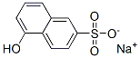 sodium 5-hydroxynaphthalene-2-sulphonate Struktur