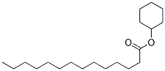 cyclohexyl myristate Struktur