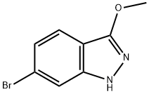 1H-Indazole,6-broMo-3-Methoxy- Struktur