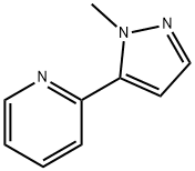 2-(1-Methyl-1H-pyrazol-5-yl)pyridine Struktur