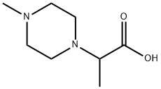 2-(4-methylpiperazin-1-yl)propanoic acid(SALTDATA: 2HCl) Struktur