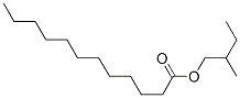 2-Methylbutyl laurate Struktur