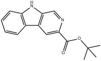 tert-butyl beta-carboline-3-carboxylate Structure