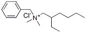 benzyl(2-ethylhexyl)dimethylammonium chloride  Struktur