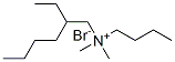 butyl(2-ethylhexyl)dimethylammonium bromide Struktur