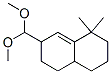 7-(dimethoxymethyl)octahydro-1,1-dimethylnaphthalene Struktur