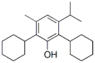 2,6-dicyclohexyl-5-isopropyl-m-cresol Struktur