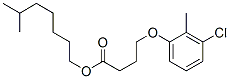 6-methylheptyl 4-(chloro-2-methylphenoxy)butyrate Struktur