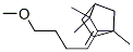 2-(4-methoxybutylidene)-1,3,3-trimethylbicyclo[2.2.1]heptane  Struktur