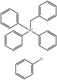 benzyltriphenylphosphonium phenolate Struktur