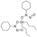 N,N'-[(dibutylstannylene)bis(oxy)]bis[N-nitrosocyclohexylamine] Struktur