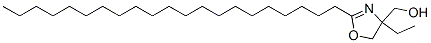 4-ethyl-2-henicosyl-4,5-dihydrooxazole-4-methanol Struktur