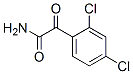 2-(2,4-dichlorophenyl)-2-oxoacetamide Struktur