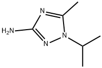 1-ISOPROPYL-5-METHYL-1H-1,2,4-TRIAZOL-3-AMINE Struktur