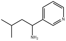 3-METHYL-1-(3-PYRIDINYL)-1-BUTANAMINE Struktur