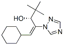 alpha-tert-butyl-[R-(E)]-beta-(cyclohexylmethylene)-1H-1,2,4-triazol-1-ethanol Struktur