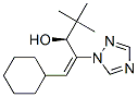 alpha-tert-butyl-[S-(E)]-beta-(cyclohexylmethylene)-1H-1,2,4-triazol-1-ethanol Struktur